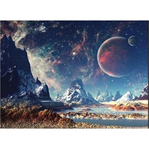 Dpsupr Diamond Painting 5D Full Square/Round Drill Daimond Rhinestone Embroidery Painting Scenery Cross Stitch Mosaic Picture