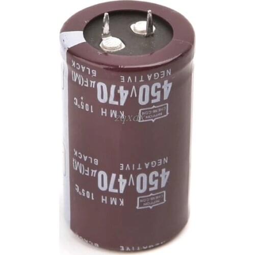 Electric Welder 450V 470uF Aluminum Electrolytic Capacitor Volume 30x50 Drop Ship