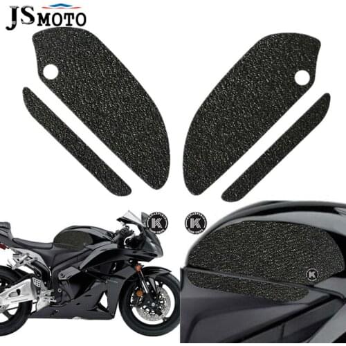 Motorcycle Decals Tank Traction Pad Side Knee Grip Protector Rubber Stickers Moto For HONDA CBR600RR cbr600rr CBR 600RR 07-12