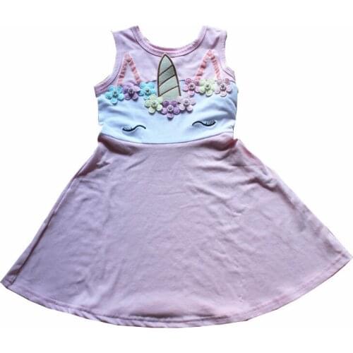New Cute Kids Girls Dresses Embroidery Party Princess Dress Princess Sundress Summer Clothes