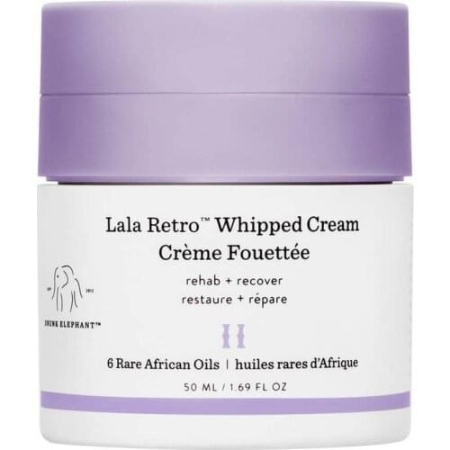 Drunk Elephant Lala Retro Whipped Cream Purple Cream Moisturizing Oil-control Nutritious