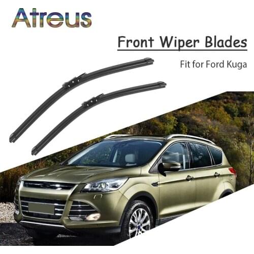 Atreus 2pcs High Quality Long Life Rubber Front Wiper Blades For Ford Kuga MK1 MK2 2008-2018 Replacement Accessories