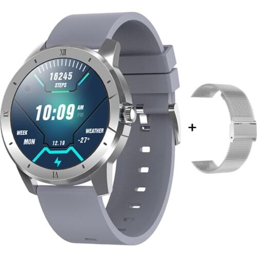 Sports Smart Watch MX12 Mens Smartwatch 1.3inch Full Touch Screen Waterproof IP68 Call Whatsapp Notification For iPhone Android