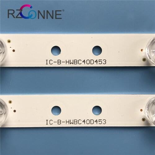 LED Backlight strip 10 Lamp for Bush 40'' TV IC-B-HWBC40D453 S4-Z5-V3-2 40/233F 40/233I V400H1J V400HJ6-PE1 40F21B 40F22B-FHD