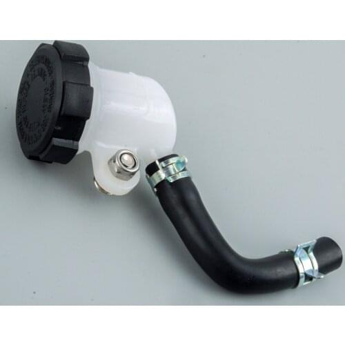 Universal Motorcycle Clutch Brake Master Cylinder Oil Fluid Reservoir Tank with Bracket Accessories