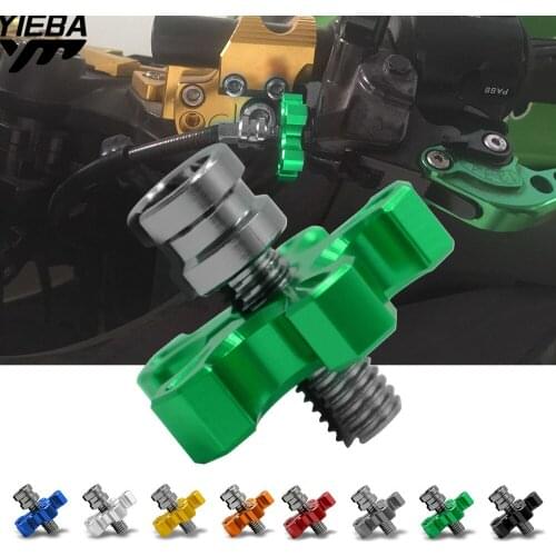 Universal M8*1.25 Motorcycle CNC Clutch Cable Wire Adjuster Screw For DUCATI MONSTER 696 796 For yamaha FZ09 MT-09 FZ07 MT07
