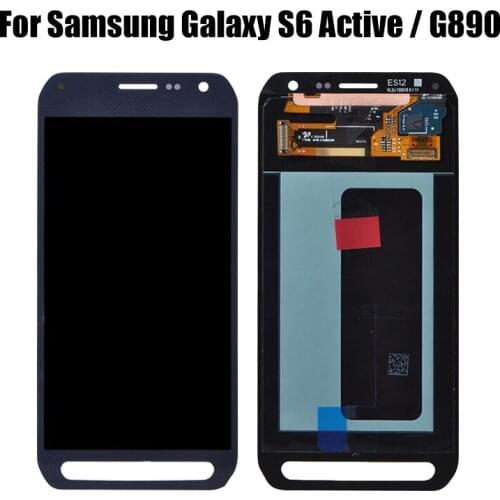 For Samsung Galaxy S6 Active G890 LCD Display Touch Screen Digitizer Assembly Replacement For G890 G890A LCD Screen With Tool