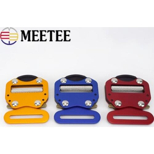 1/3pcs 45mm Metal Aluminum Quick Release Buckle Nylon Webbing Belt Buckles Head DIY Bags Strap Hardware Decor Accessory YK048