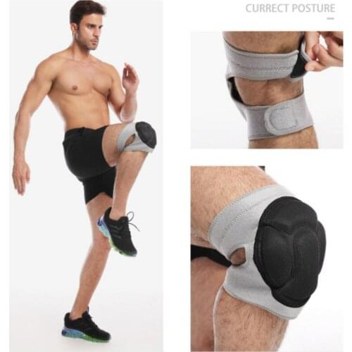 1Pair Kneepad Elastic Knee Pads Sports Fitness Kneepad Anti-fall And Anti-collision Honeycomb Sports Knee Protector