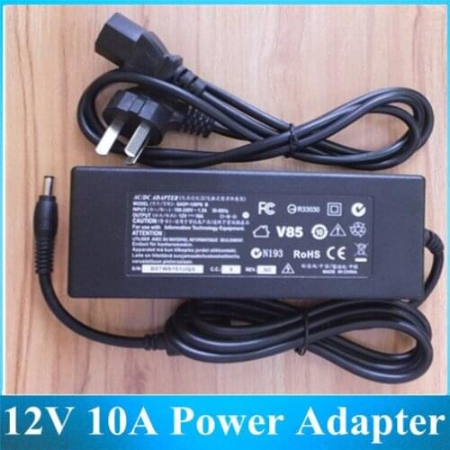 12V 10A LED Power Adapter / 120W Power Transformer / Switching Power Supply 5.5*2.5mm