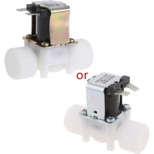 3/4" AC 220V PP N/C Electric Solenoid Valve Water Control Diverter Device U2JA