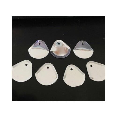 300pcs Crystal 13*18mm Drop Loose Seuqins for Shoes Cap Clothing Sewing Decoration Materials/Wedding Beauty Accessories