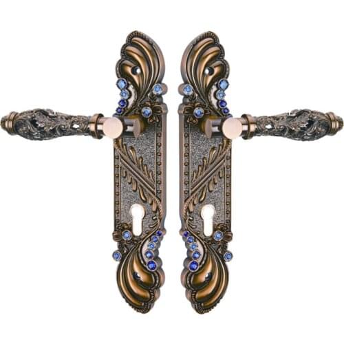 85 HOLLOW SPLIT DOOR HANDLE--ZINC ALLOY MATERIAL----DIFFERENT FROM NORMAL DOOR HANDLE