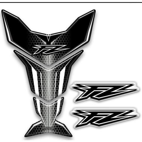 Tank Pad Protector Decal Stickers For Yamaha FZ6 FZ6N FZ8 FZ8N FZ1 FZ1000 FZ07 FZ09 FZ10 Motorcycle TankPad Emblem Badge Logo