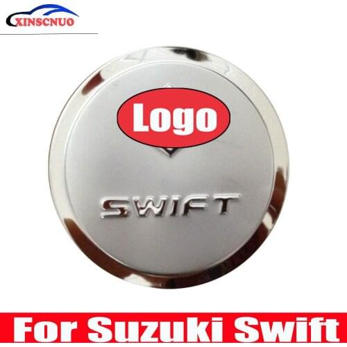 Car refit fuel tank cover fuel filler flap gas lid cap For Suzuki Swift Car Styling Auto Oil Fuel Tank Cover Cap