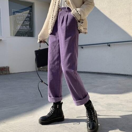 Chu Mark Women's Corduroy Trousers
