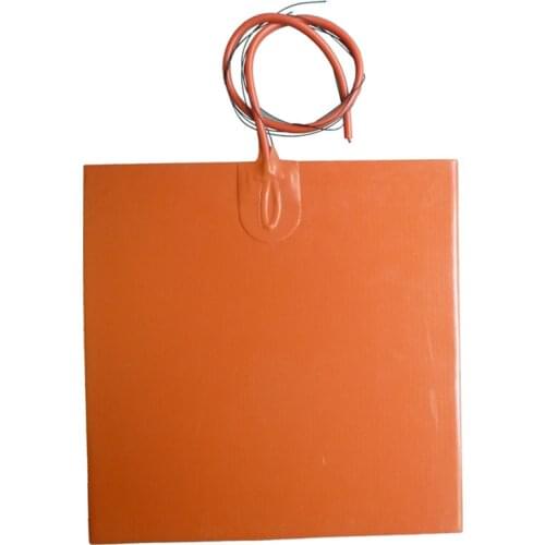 3D printer Parts 250*250mm 12V 280W Cube Flexible Silicone Heater RepRap 3D Printer Heated bed