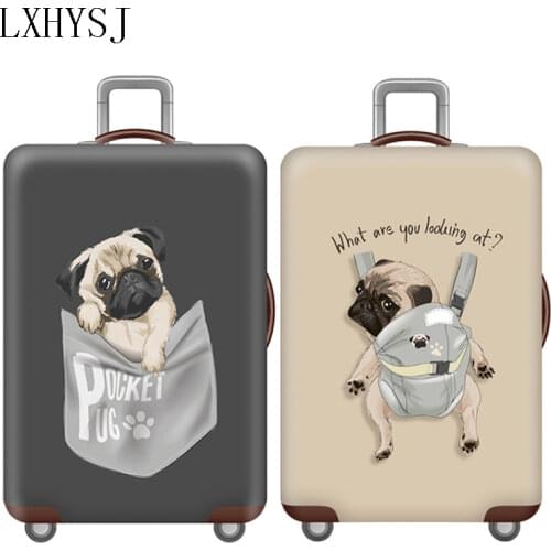 Elasticity Animal pattern Luggage Protection Covers Luggage cover Suitable for 18-32 inch Suitcase dust cover Travel accessories