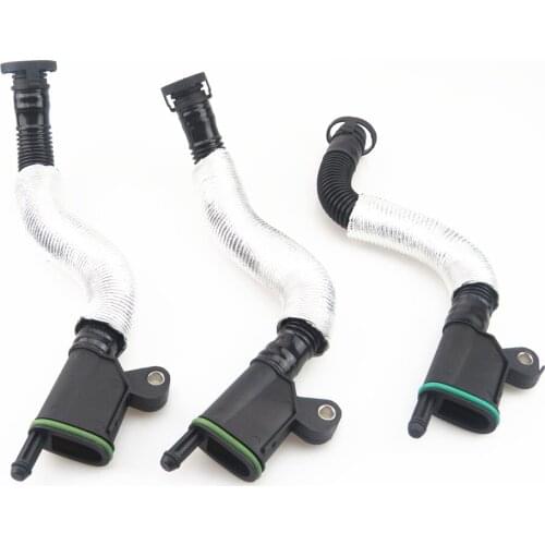 FHAWKEYEQ Oil Water Separator Connection Pipe Vent Hose For VW Tiguan Golf Scirdcco Eos Jetta Passat A4 TT Seat Leon 06H103226A