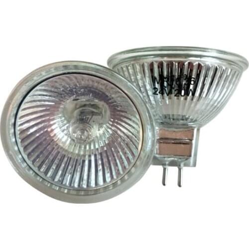 10pcs/lot Halogen spotlight MR16 24v 35w 50w halogen bulb