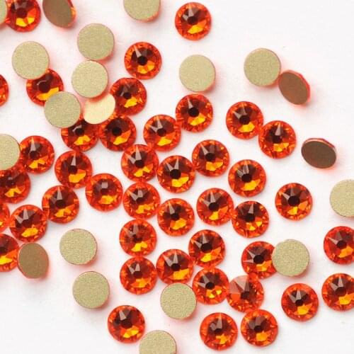 Crystal Rhinestone 2088 Strass Non Hotfix 8 Big 8 Small DIY Crystals Flat Back Rhinestones For Garment Jewelry Decoration