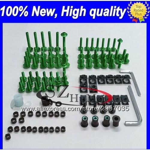 Fairing bolt full bolts kit For SUZUKI GSXR600 GSXR750 04 05 GSXR 600 750 GSX R600 R750 2004 2005 Windscreen screw screws Nuts