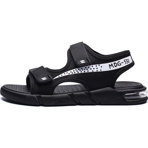 New Style Sandals Mens Breathable Student Beach Sandals 2019 Summer Trend Wild Youth Summer Shoes