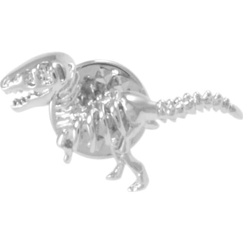 2021 NEW Vintage Dinosaur Shape Brass Collar Lapel Pin Badge Men Women Brooch Corsage Fashion Jewelry for Ties Suits Hat Shirt