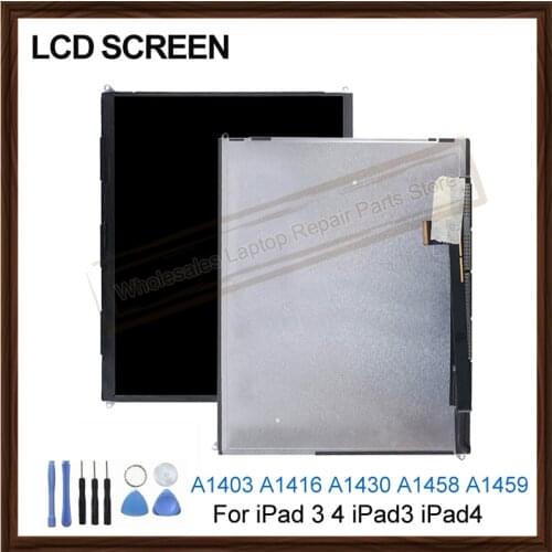 Original 9.7" LCD Display For iPad 3 4 iPad3 iPad4 A1403 A1416 A1430 A1458 A1459 Tablet LCD Matrix Screen Panel Monitor Module