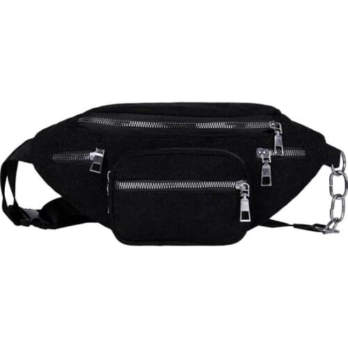 2020 Waist Pack New Design Waterproof Fanny Pack Fashion Bum Bag Travel Money Pouch Chest Bags
