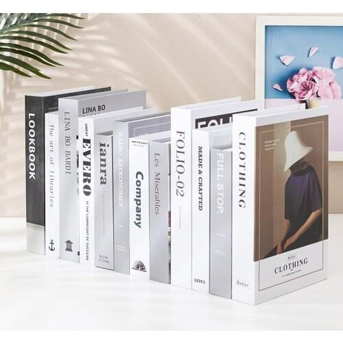 Simple modern Fake Book simulation book decoration props book decoration model creative home living room TV cabinet decoration