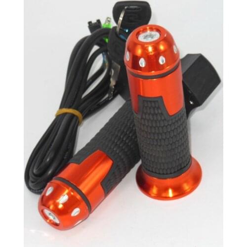 36v48V60v72v EVfitting new style Ignition gas handle with battery status indicator Lithium battery Electric Bike Throttle