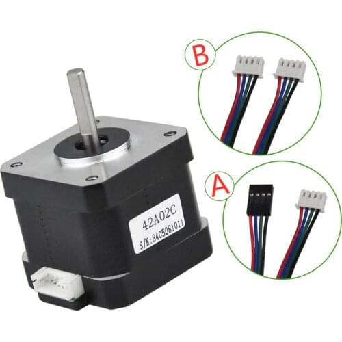 5PCS 42N.cm Nema 17 Stepper Motor 38mm 42motor Nema17 42BYGH (59.5oz.in) stepper motor for 3D Printer Printing XYZ