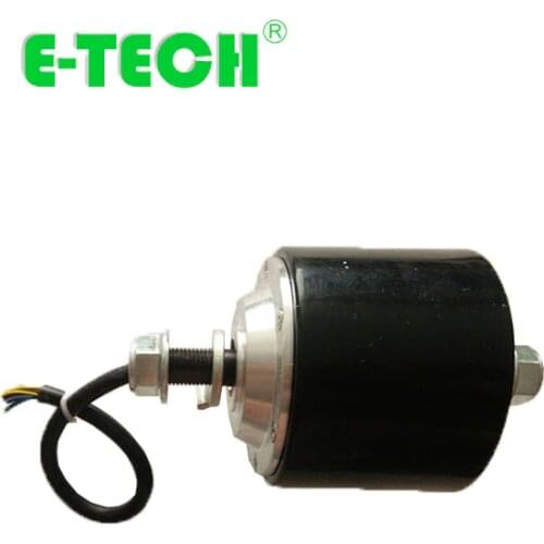 In stock fast shipping double shaft brushless 3 inch hub motor wheel