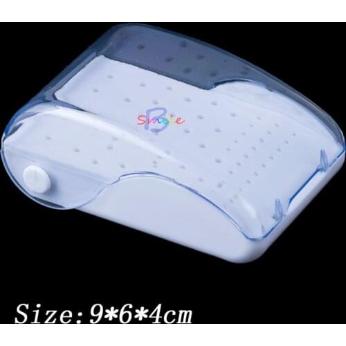 60 Holes Dental Plastic Bur Box High Quality Drill Placement Autoclave Sterilizer Case Holder
