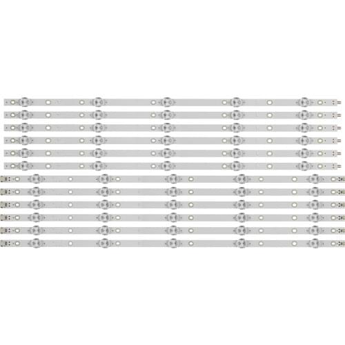 12 PCS LED backlight strip for 55PUS6503 55PUS7503 55PUS6162 55PUS6262 55PUS6753 55PUS7303 55PUS6703 LB55073 TPT550U1-QVN05.U