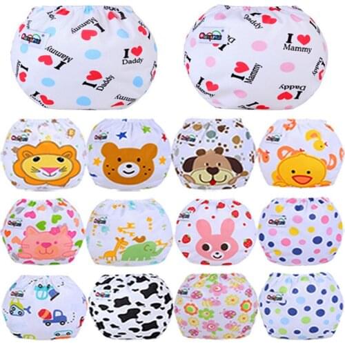 3pcs/set Washable Cloth Diaper Cover Adjustable Nappy Reusable Cloth Diapers Available 0-2years 3-15kg baby 2018 New