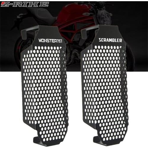 For Ducati Scrambler 800 Scrambler800 2015 2016 2017-2020 Motorcycle Accessories Radiator Guard Grill Oil Cooler Cover Protector