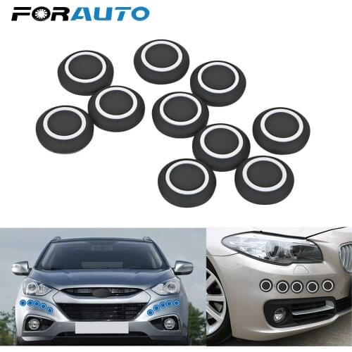 Car Door Guard Corner Bumper Protector Door Edge Trim Guard Auto Accessories 10 Pcs/pack Round Protective Sticker
