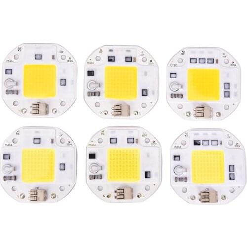 220V 110V Quick Connect 50W 70W 1000W COB LED Chip for Spotlight Floodlight Integrated LED Light Beads Aluminum F5454 White Warm
