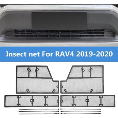 For Toyota 2019-2020 RAV4 Racing Grills Insect net Water tank protection net Water tank protection net