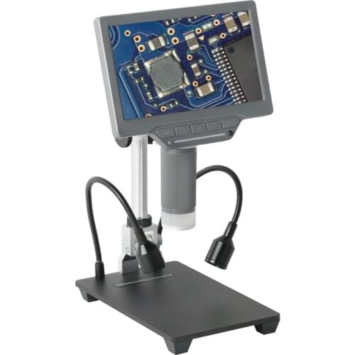 12MP 208X 1080P TF USB Electronic Digital Microscope Long Object Distance Clear For Mobile Phone Repair Soldering Tool