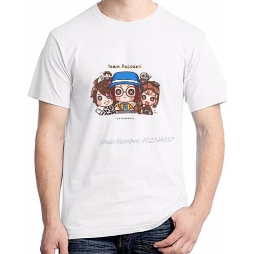 Mens T-shirt Identity V Horror Game Cosplay Oversized Top Short Sleeve Printed T-shirt Street Harajuku Clothing Mens Clothing