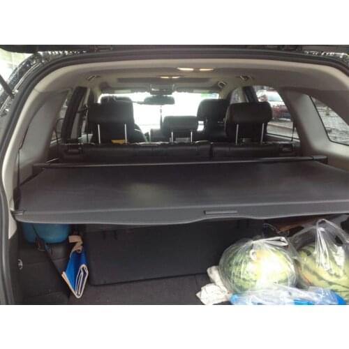 Hot sale High Quality Aluminum + Canvas Black Rear Cargo Cover Fit For Chevrolet Captiva Seven Seat 2007 2008 -2011