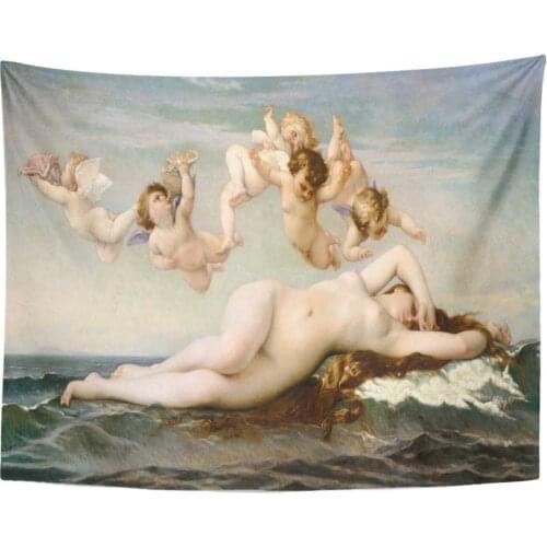The Birth of Venus by Alexandre Cabanel 1875 French Painting Custom