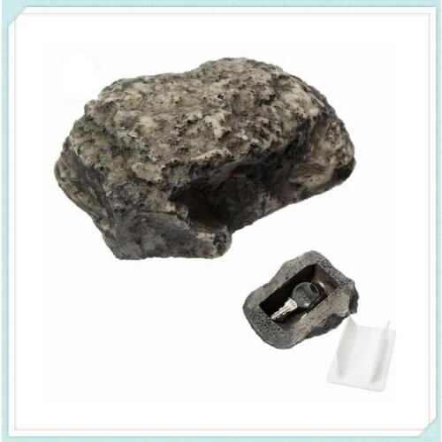 Key Hide Box Safe Holder Rock Hider Outdoor Secret Storage Case For Keys Home