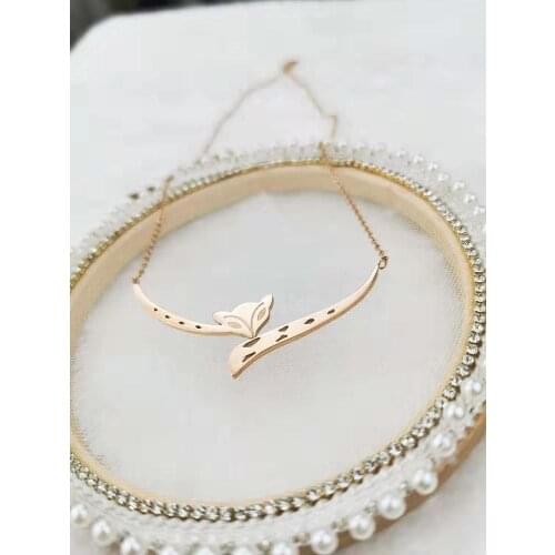 Fashion jewelry steel necklace