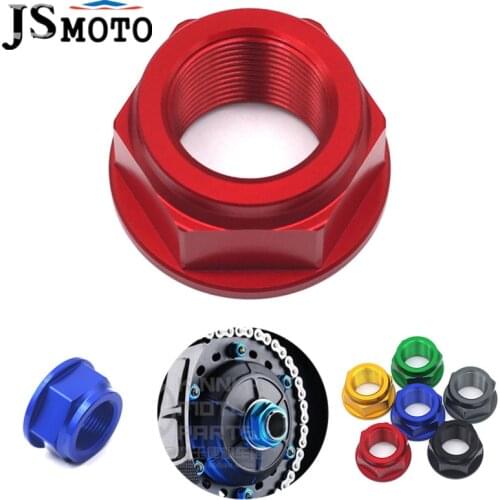 Motorcycle CNC Rear Wheel Axle Nut Screw Bolt Tuerca Rueda Posterior For SUZUKI GSR600 gsr600/750 GSR750 GSXR600/750 GSX-R 750