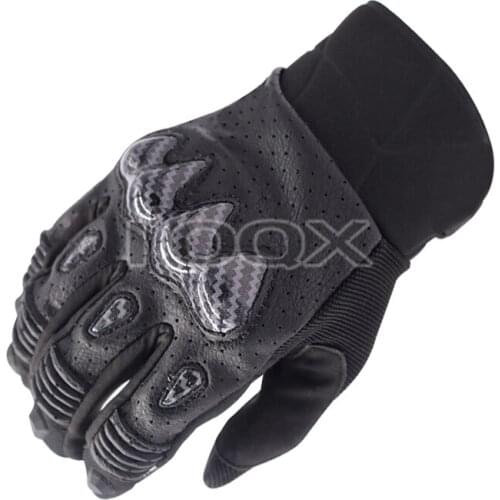 Mens Black Motorcycle Racing Gloves bomber guantes Moto Street Off-Road Motocross Scooter luvas Mountain Bicycle Cycling Gloves