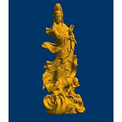 New arrival 3D model relief STL models file format Avalokitesvara 9